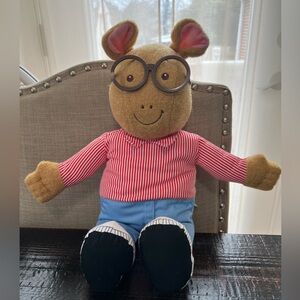 Arthur Talking Doll Vintage 17” Playskool Toy Plush PBS 1996 Hasbro Working